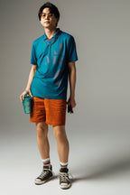 MEN’S｜パフォーマンス<br> MR グラフィック ポロ｜<br>高伸縮 - グリーン
