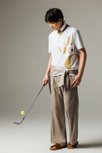 MEN’S｜パフォーマンス<br> MR グラフィック ポロ｜<br>高伸縮 - ホワイト