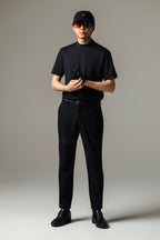 MEN’S｜パフォーマン<br>ロゴ　モックネック - ブラック