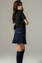 WOMEN’S｜パフォーマンス<br> ロゴモック ネック - ブラック