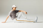 MEN’S｜パフォーマンス <br>ライン スラックス｜<br>高伸縮2WAYストレッチ - ホワイト