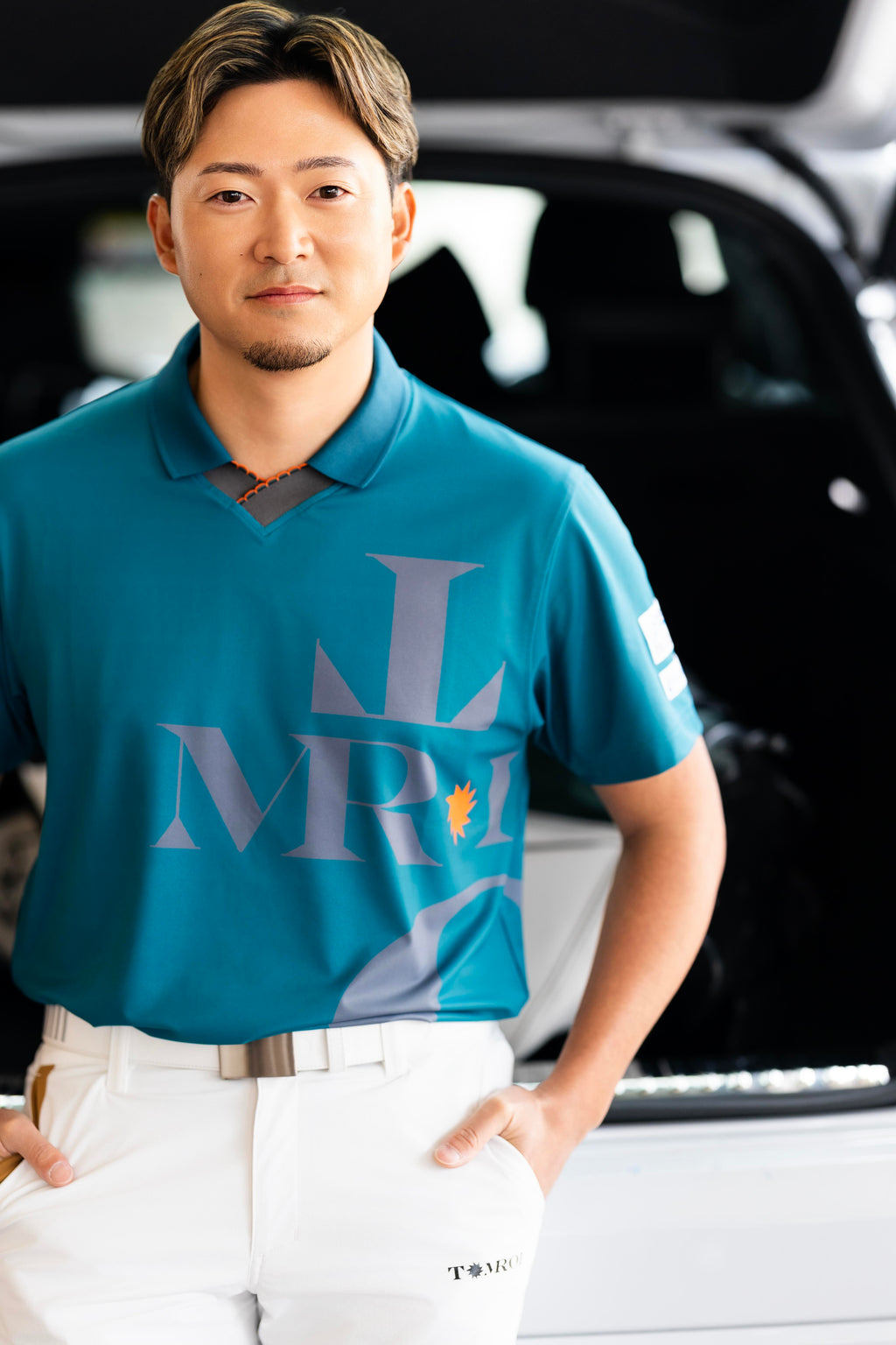 MEN’S｜パフォーマンス<br> MR グラフィック ポロ｜<br>高伸縮