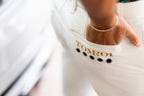 MEN’S｜パフォーマンス <br>ライン スラックス｜<br>高伸縮2WAYストレッチ - ホワイト