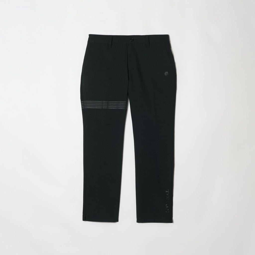 MEN’S｜クール パフォーマンス <br>スラックス｜接触冷感・UVカット - ブラック