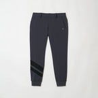 MEN’S｜クール パフォーマンス<br> ライン ジョガー｜<br>接触冷感・UPF50 - ブラック