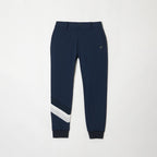 MEN’S｜クール パフォーマンス<br> ライン ジョガー｜<br>接触冷感・UPF50 - ネイビー