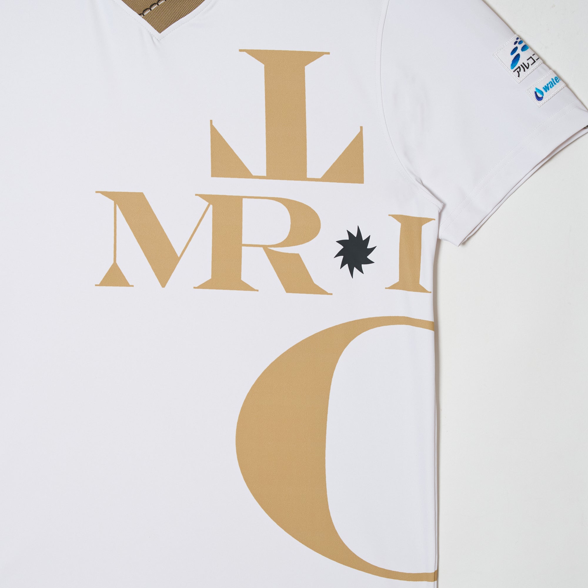 MEN’S｜パフォーマンス<br> MR グラフィック ポロ｜<br>高伸縮 - ホワイト