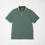 MEN’S｜パフォーマンス <br>ジップ ポロ｜高伸縮