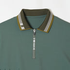WOMEN’S｜パフォーマンス<br>ジップ　ポロ｜高伸縮｜