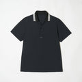 MEN’S｜パフォーマンス <br>ロゴ ポロ｜吸水速乾・UVカット - ブラック