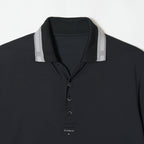 MEN’S｜パフォーマンス <br>ロゴ ポロ｜吸水速乾・UVカット - ブラック