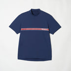 MEN’S｜パフォーマンス<br>ライン モックネック - ブルー