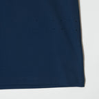 MEN’S｜パフォーマンス <br>ジップ ポロ｜高伸縮 - ネイビー