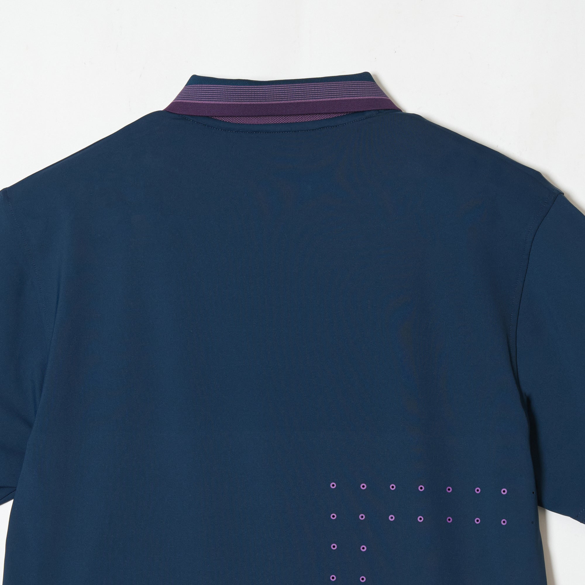 WOMEN’S｜パフォーマンス<br>ジップ　ポロ｜高伸縮｜ - ディープネイビー