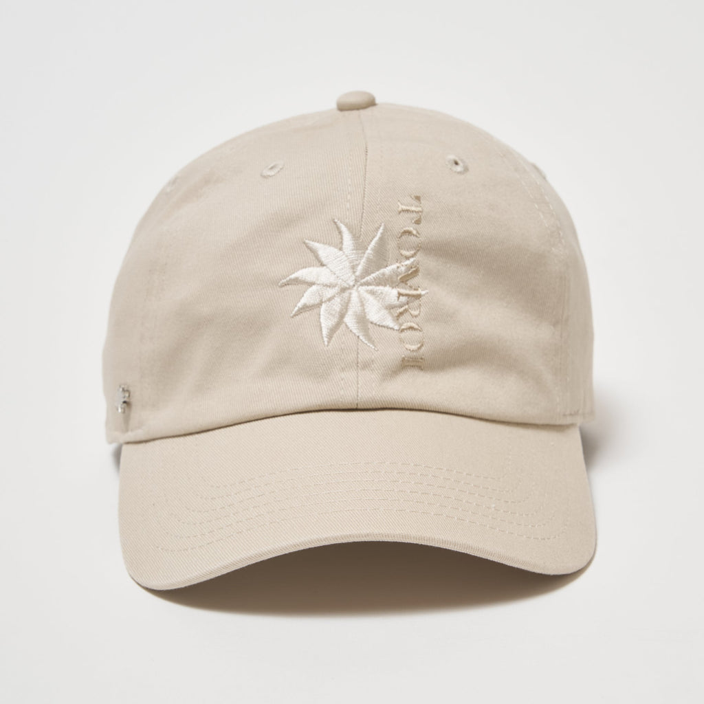 UNISEX｜ロゴキャップ - ベージュ