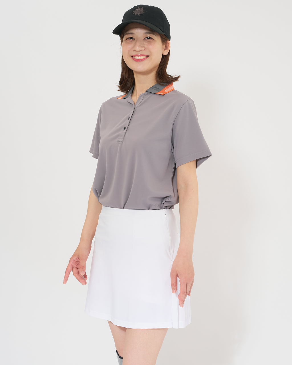 WOMEN’S｜パフォーマンス<br>ロゴ ポロ｜吸水速乾・UVカット