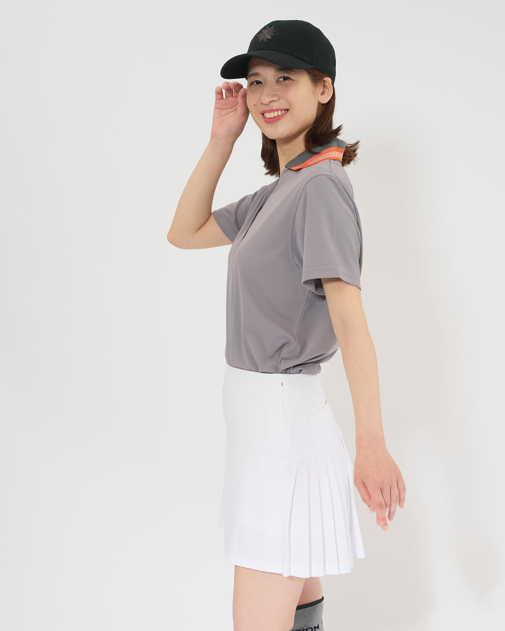 WOMEN’S｜パフォーマンス<br>ロゴ ポロ｜吸水速乾・UVカット