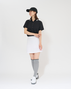 WOMEN’S｜パフォーマンス<br>ロゴ ポロ｜吸水速乾・UVカット